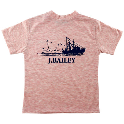 J. Bailey S/S Logo Tee- Fish on Kelly – Bailey Boys