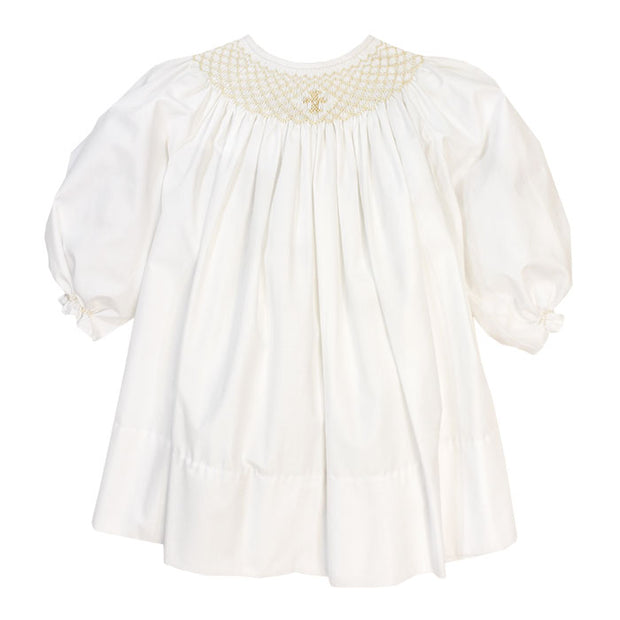 long sleeve dress for christening