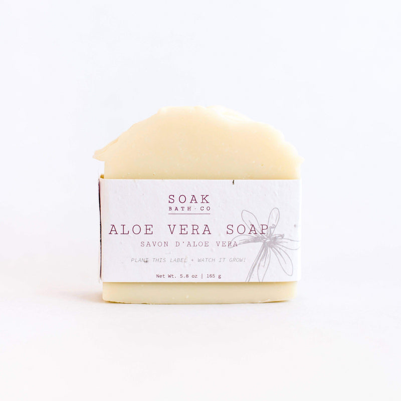 SOAK Bath Co. - Aloe Vera Soap – Hampton Court Essential Luxuries & The ...