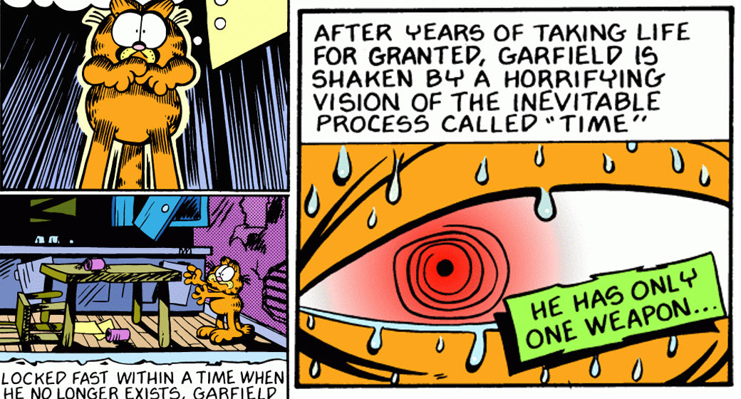 Garfield And The Abyss The Scariest Garfield Comic Strip Series Ever From 19 The Hundreds
