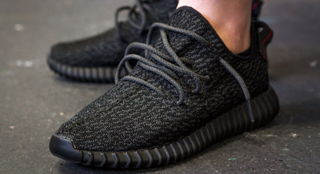 A Closer Look at the Black adidas Yeezy 350 Boost - The Hundreds