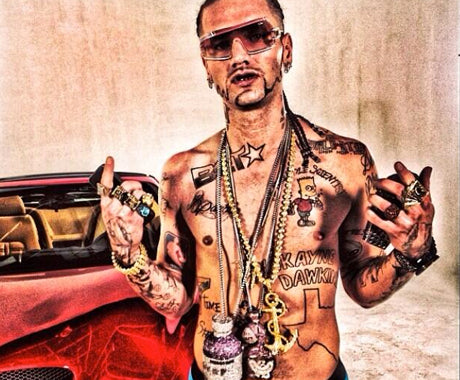 Riff Raff Is The Crazy Tattooed Rapper Played By James Franco  Tattoodo