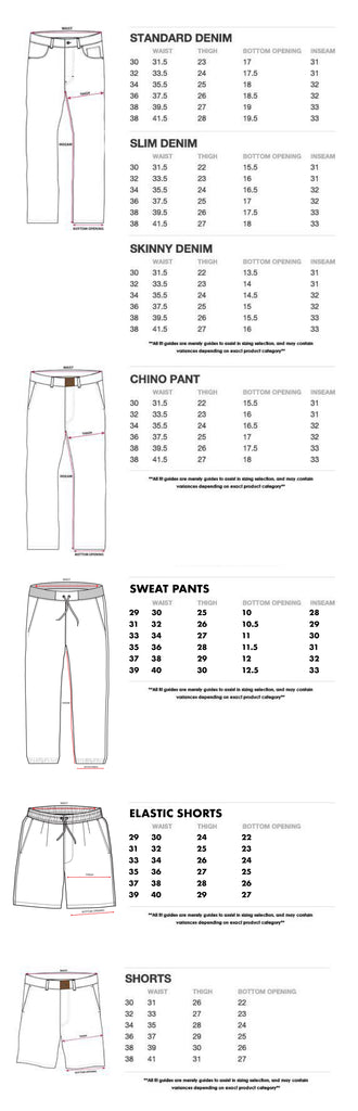 Men's Pants Fit Guide