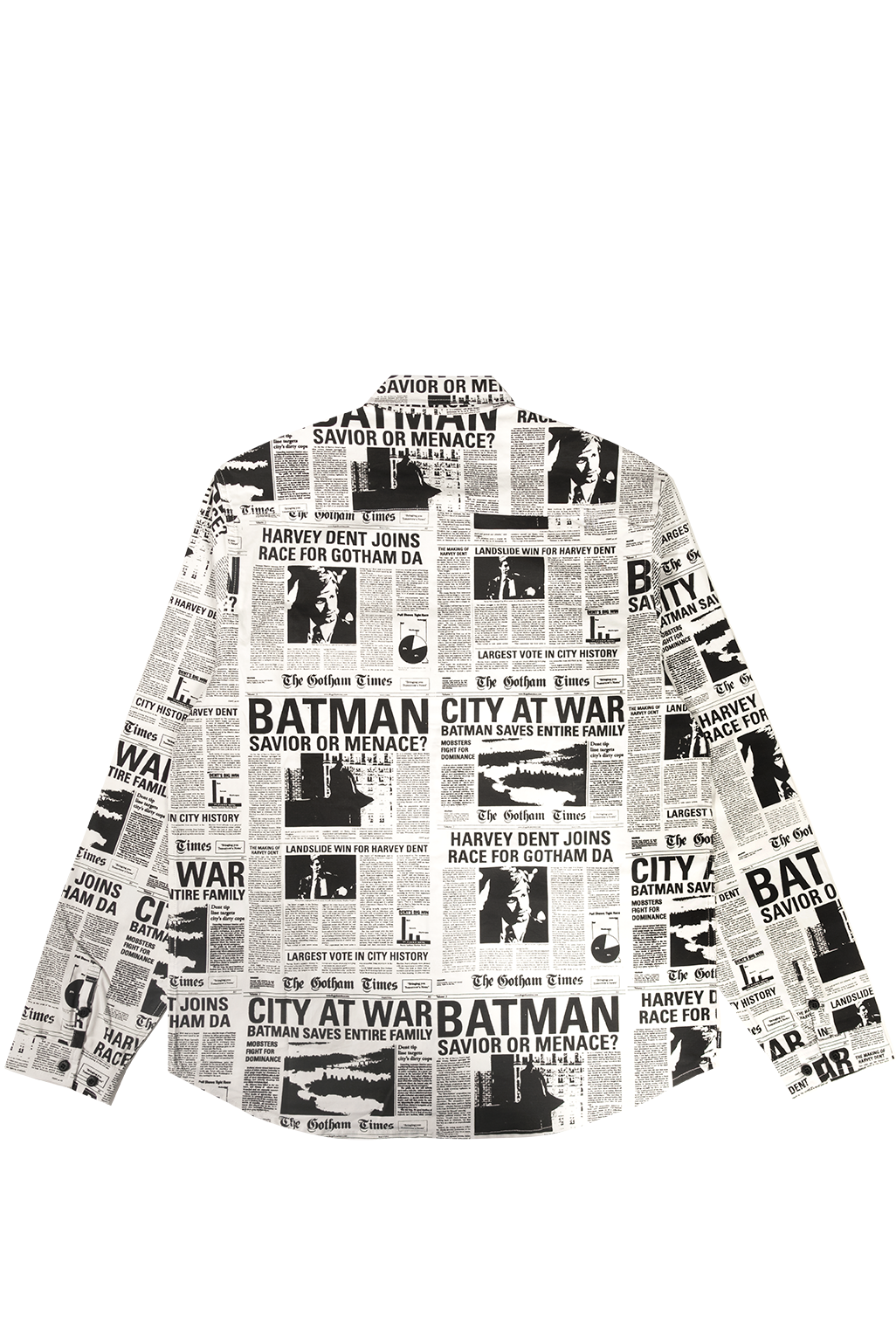 Gotham Times Button Up