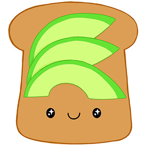 avocado toast squishable