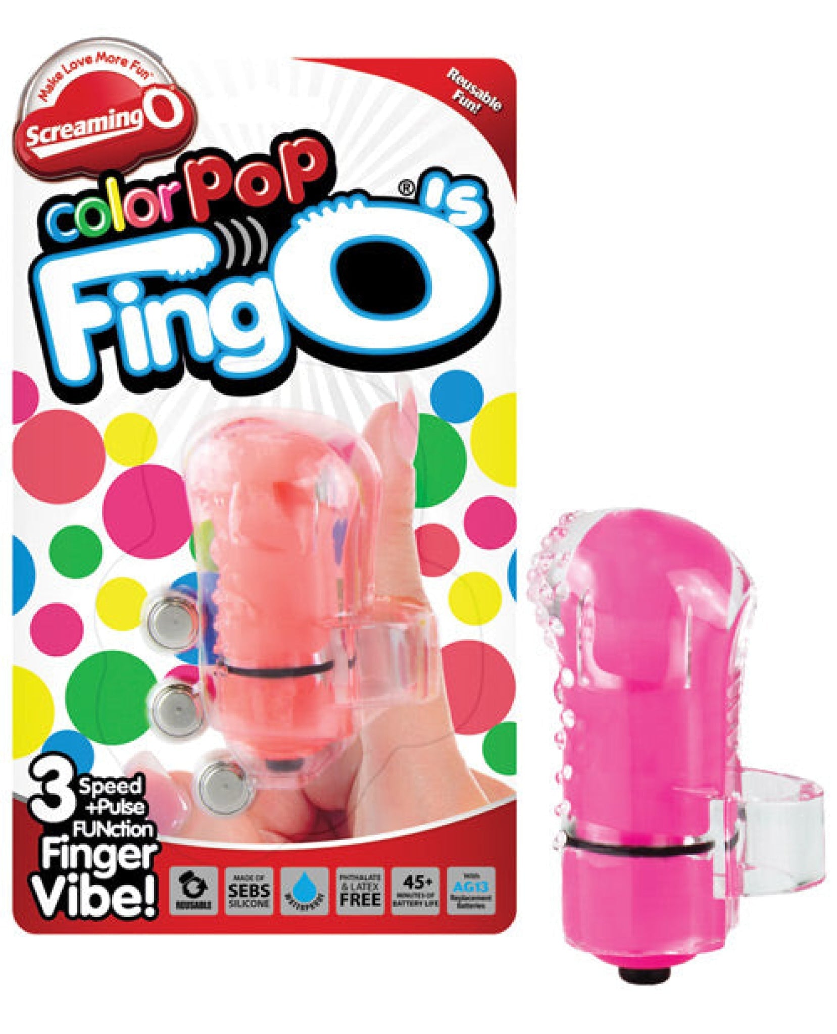 Screaming O Color Pop Fingo - Asst. Colors