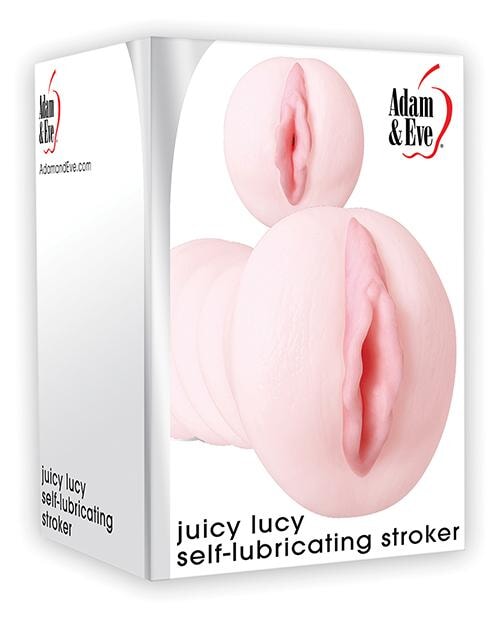 Adam & Eve Juicy Lucy Self Lubricating Stroker - White