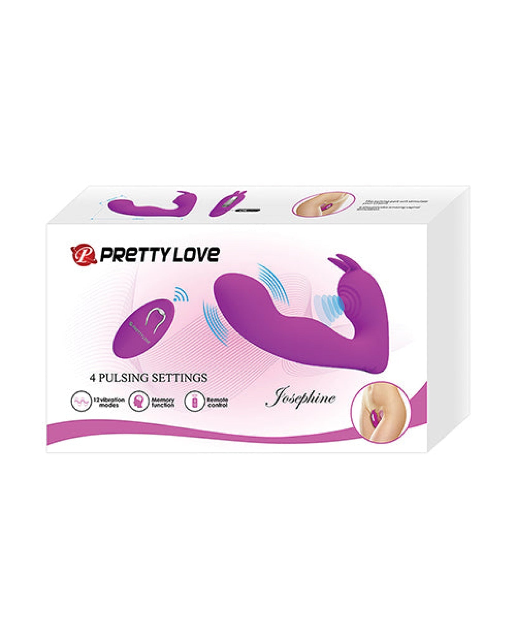 Pretty Love Josephine Wearable Vibrating Bunny - Fuchsia