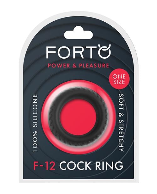 Forto F-12 35mm Liquid Silicone Cock Ring -