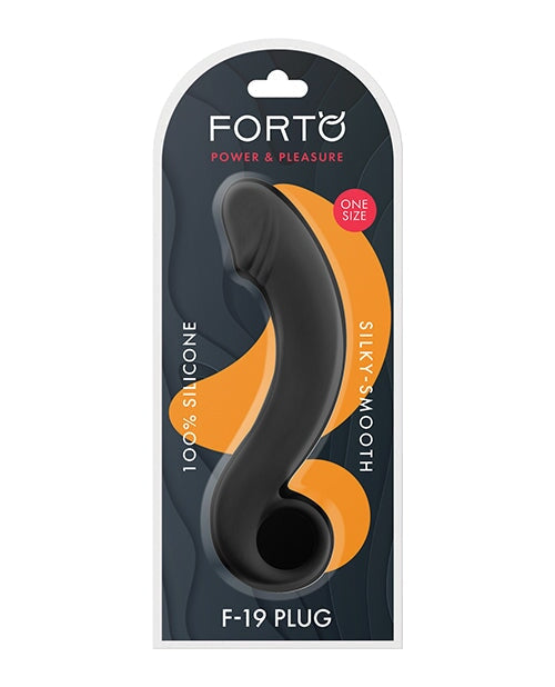 Forto F-19 Silicone Plug - Black