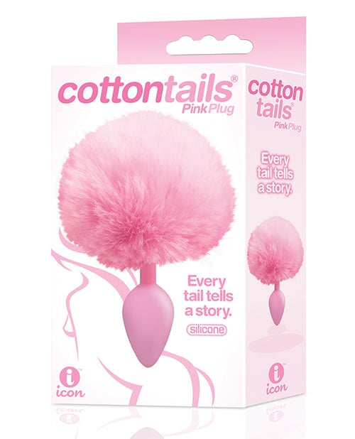 The 9's Cottontails Silicone Bunny Tail Butt Plug