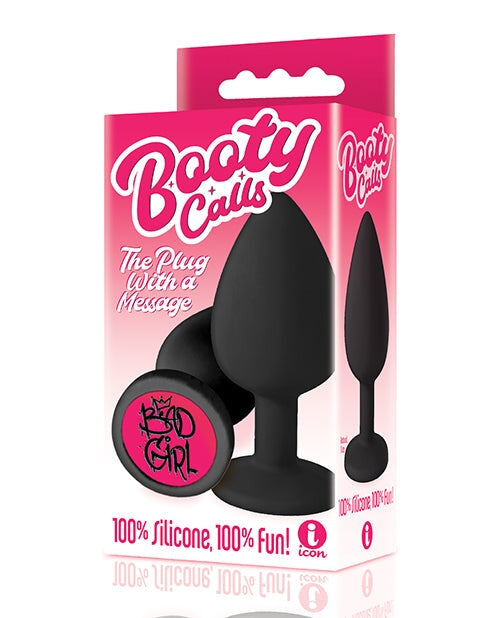 The 9's Booty Calls Bad Girl Plug - Black