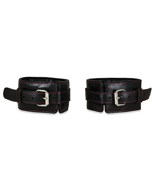 Sultra Lambskin Ankle Cuffs - Black