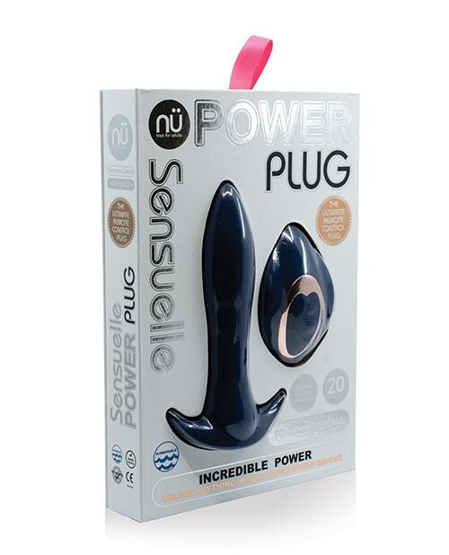 Sensuelle Power Plug 20 Function Remote Control Butt Plug