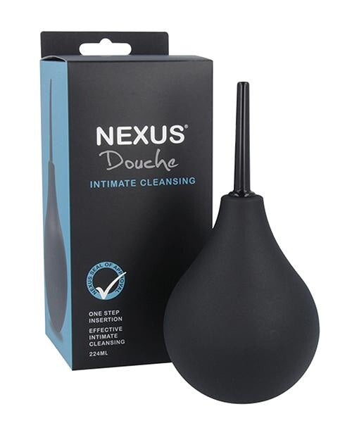 Nexus Non-return Valve Anal Douche - 224 Ml Black