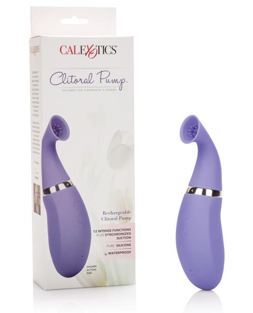 Clitoral Pump Rechargeable - Purple