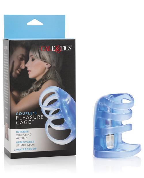 Couple's Pleasure Cage - Blue