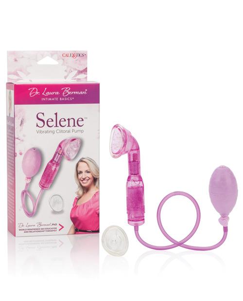 Dr. Laura Berman Intimate Basics Selene Vibrating Clitoral Pump - Lavender