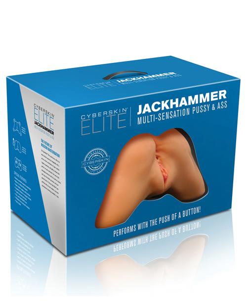 Cyberskin Elite Jackhammer Pussy & Ass