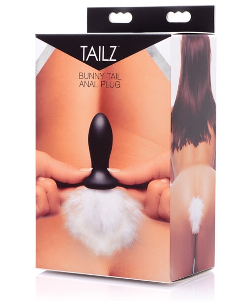 Tailz Bunny Tail Anal Plug - White