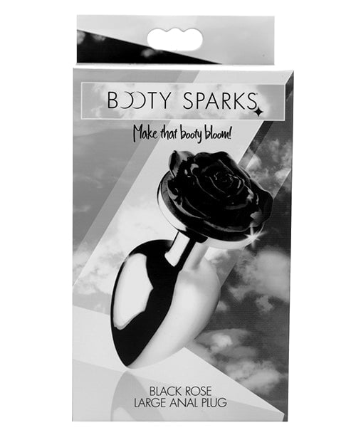 Bootysparks Black Rose Anal Plug