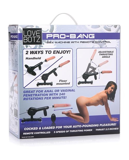 Lovebotz Pro-bang Sex Machine W-remote Control