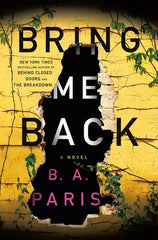 bring me back book cover