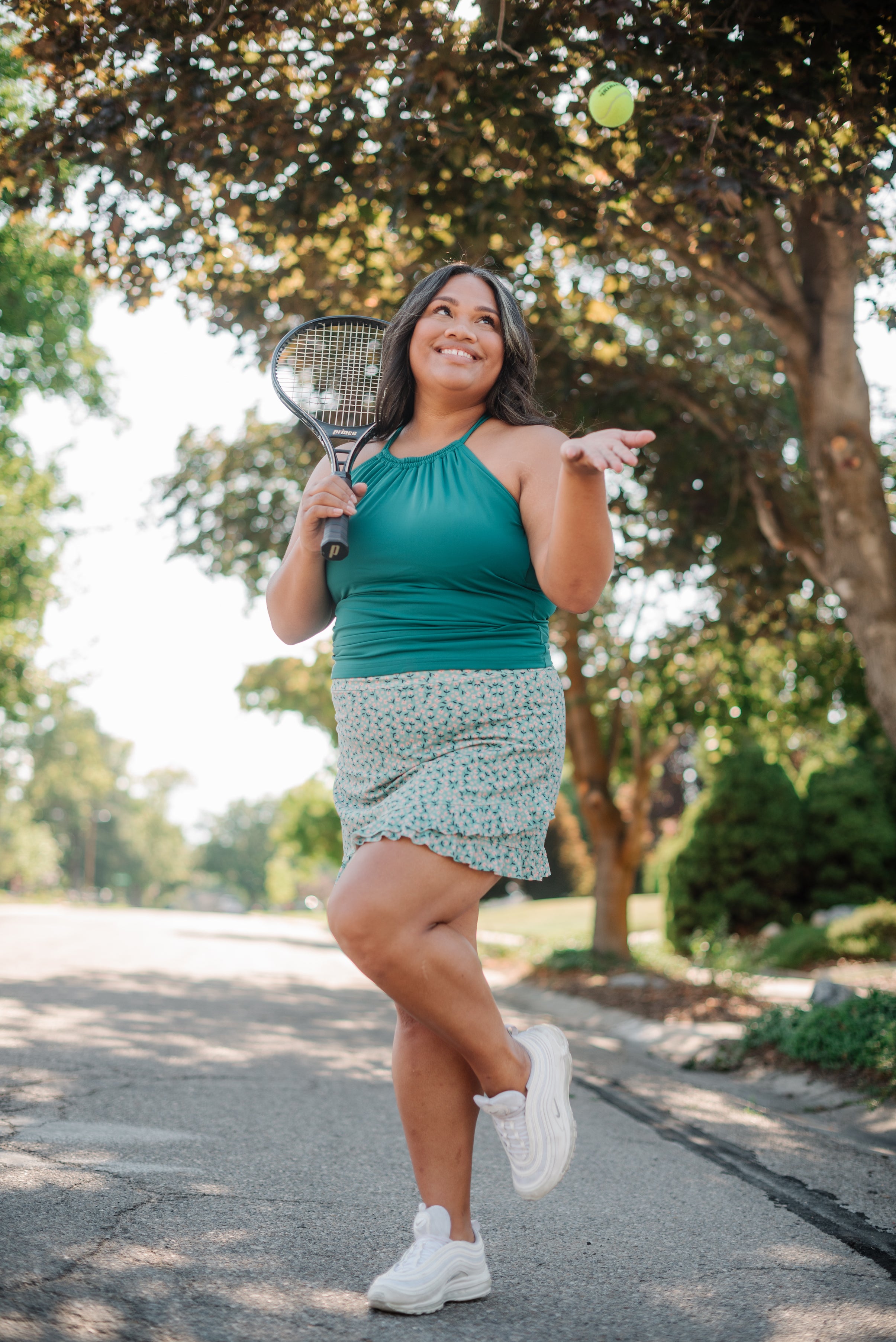 The Jade Double-Cinch Tankini