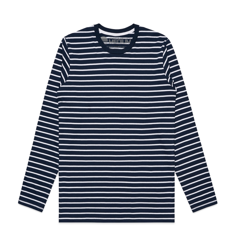 YGM×SEE SEE×S.F.C STRIPE TEE NAVY | www.bestowimmigration.com