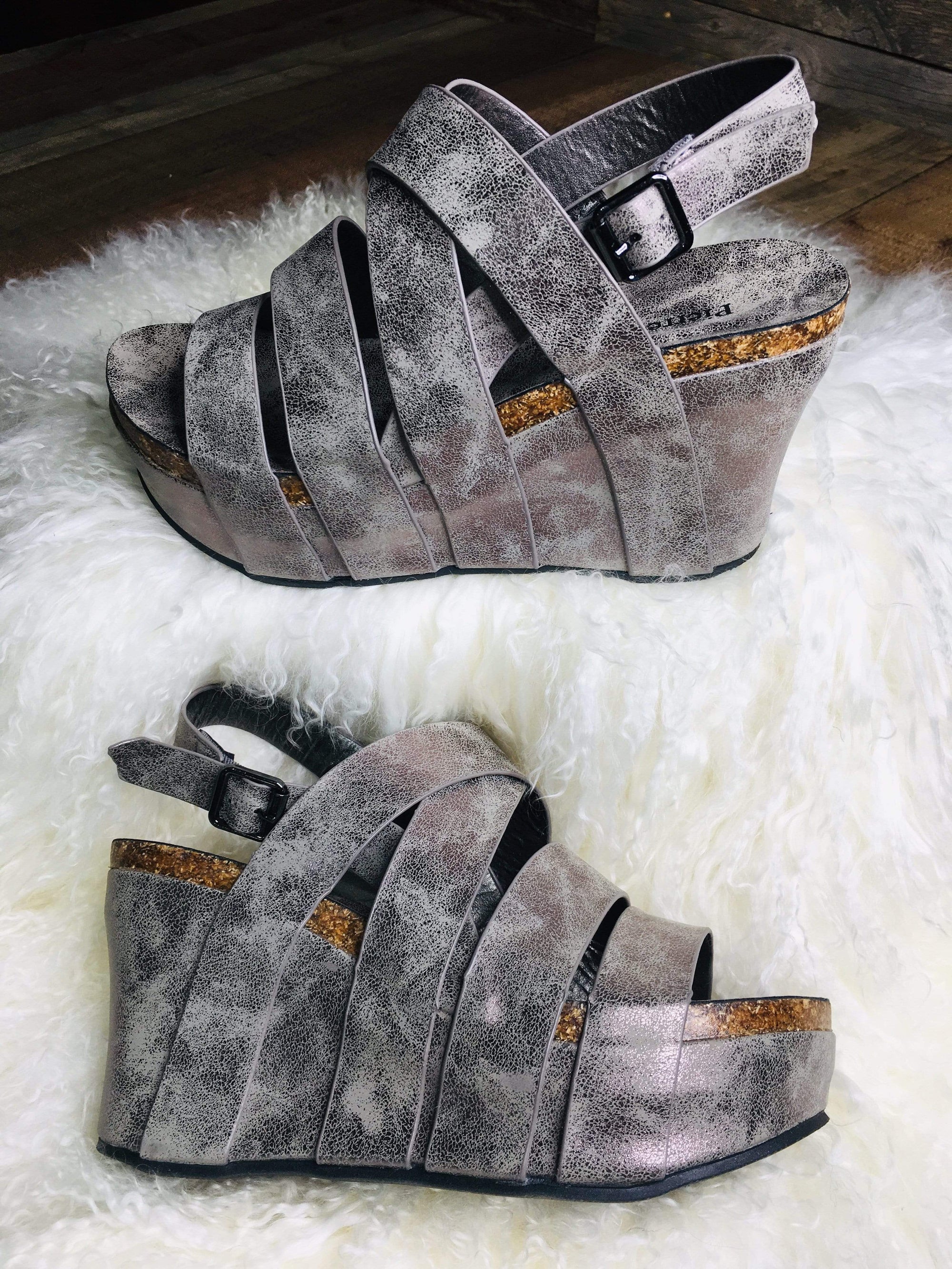 pewter wedges