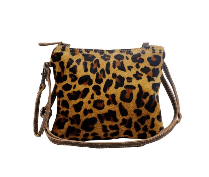 Leopard Hair On Wristlet - Accessorize In Style