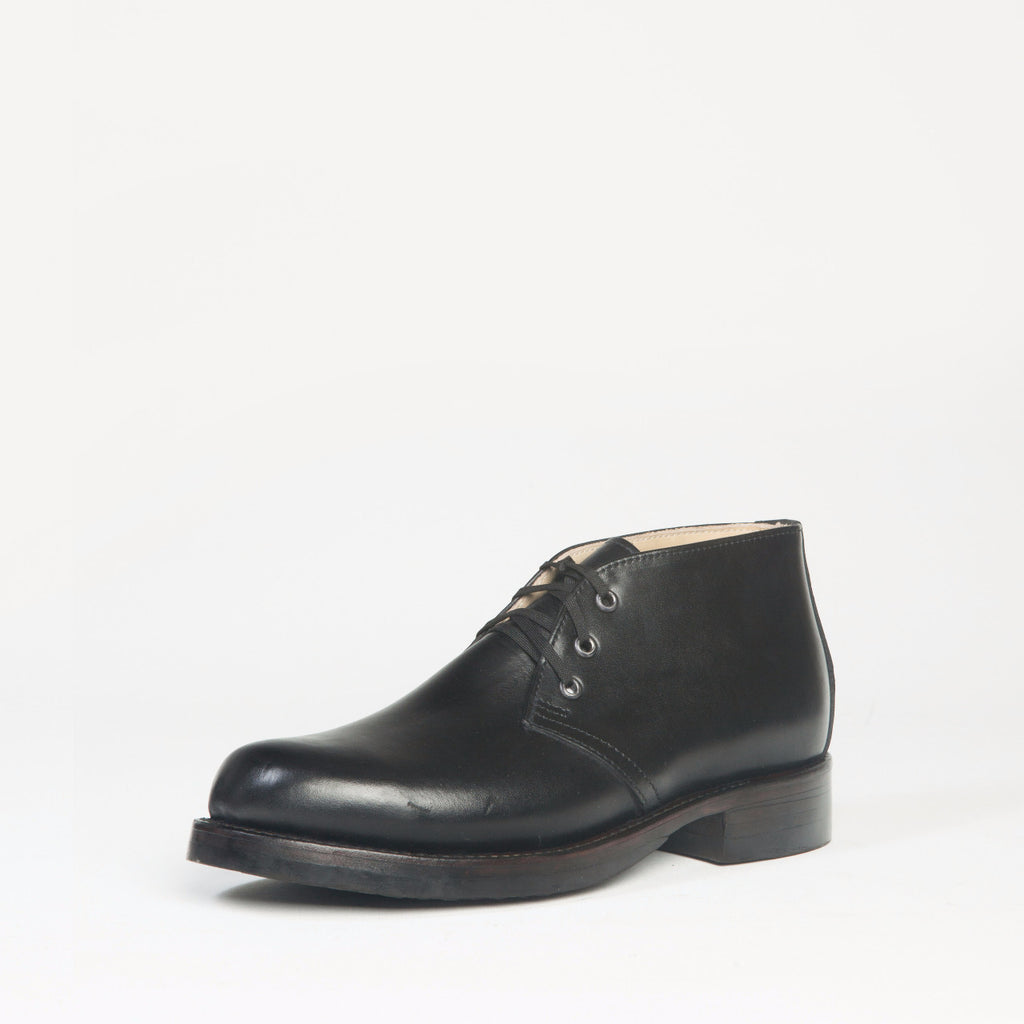 Chukka Leather - Black – All American Boot