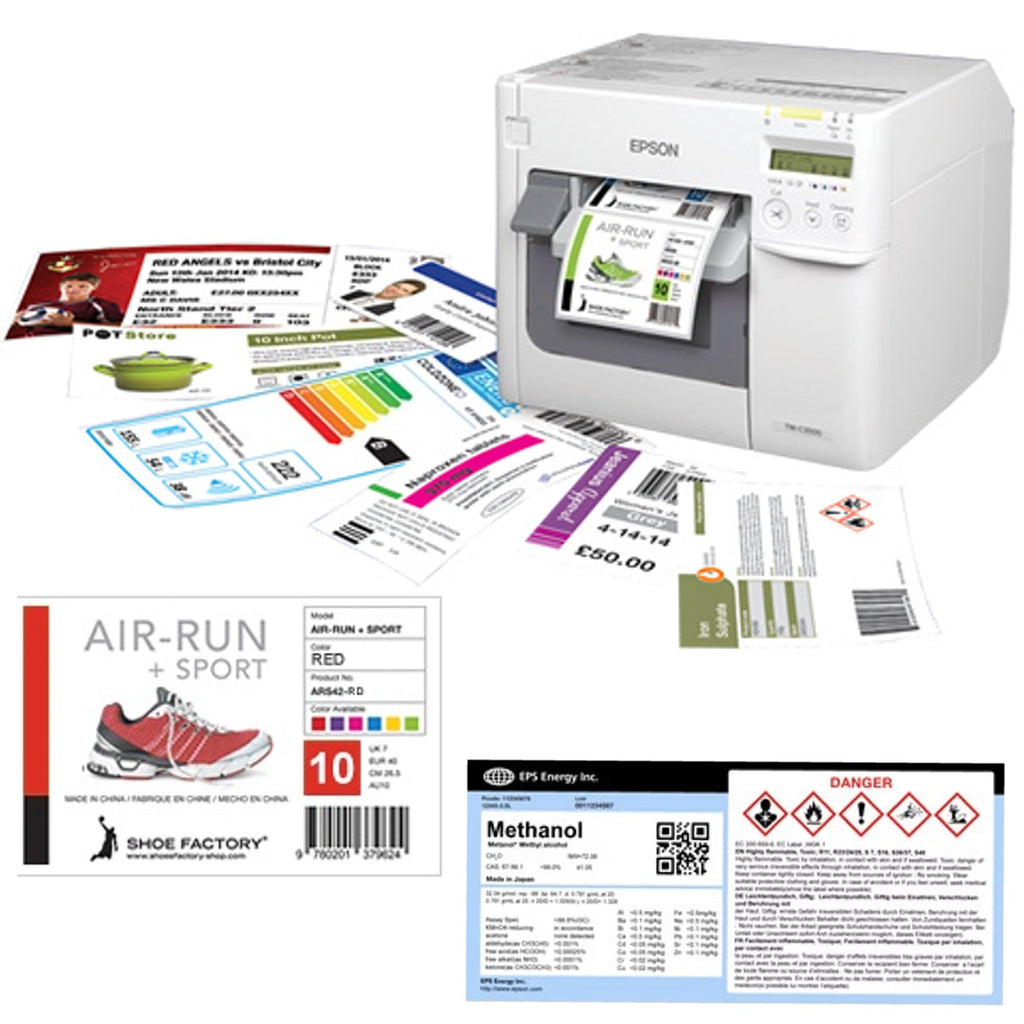 Epson Colorworks C3510 Inkjet Colour Label Printer Tm C3510 Kingly Pte Ltd 6741
