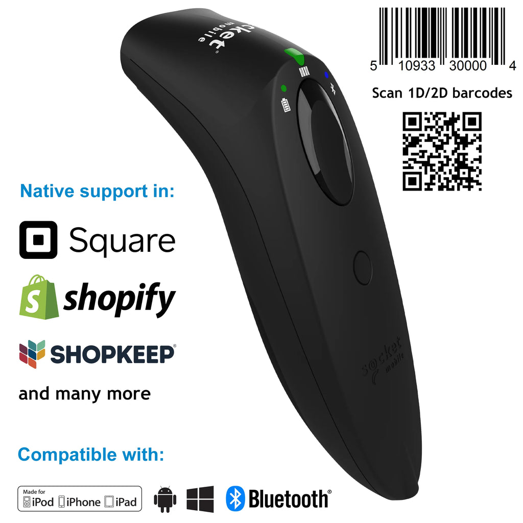 Socket Mobile SocketScan S720 Bluetooth 2D Barcode Scanner Kingly Pte Ltd