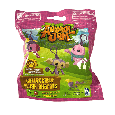 Animal Jam Collectable Plush Charms Blind Bag