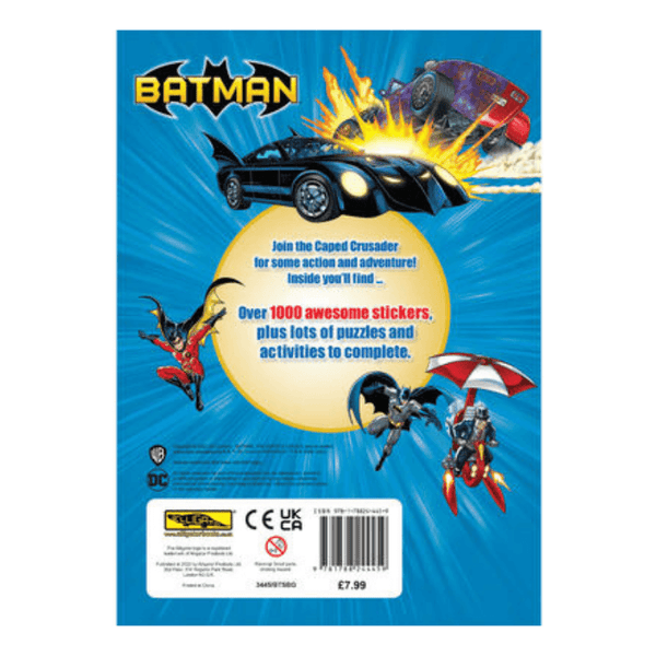 Batman Sticker Burst Book – PoundToy™‎