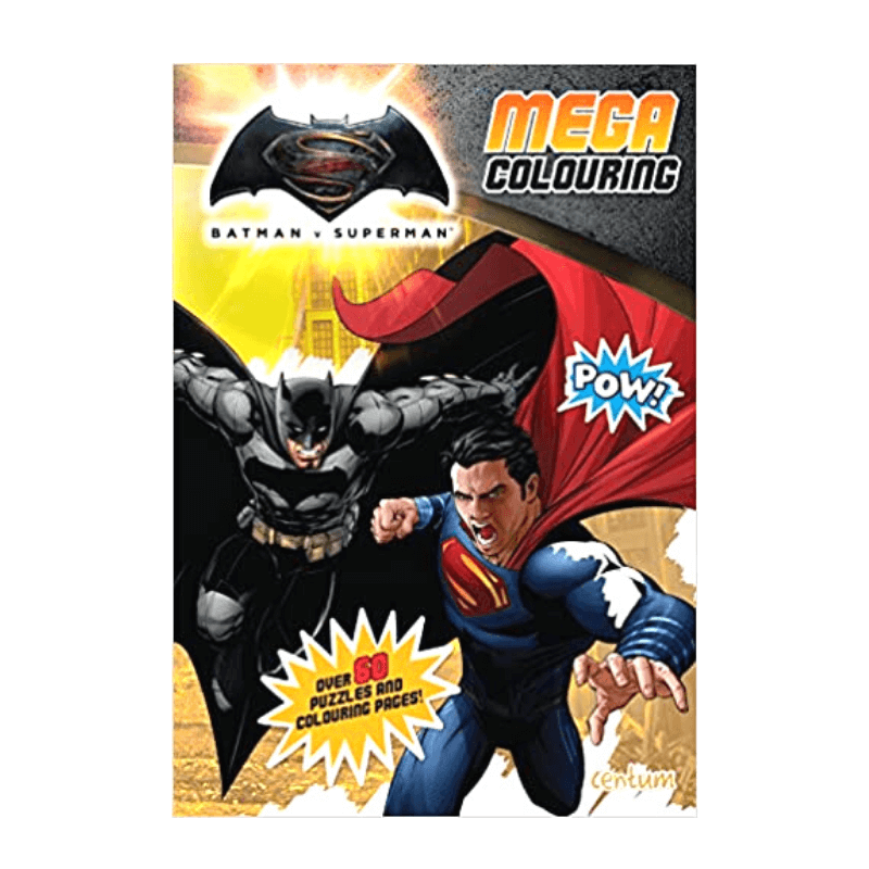 Batman V Superman Mega Colouring & Activity Book – PoundToy™‎