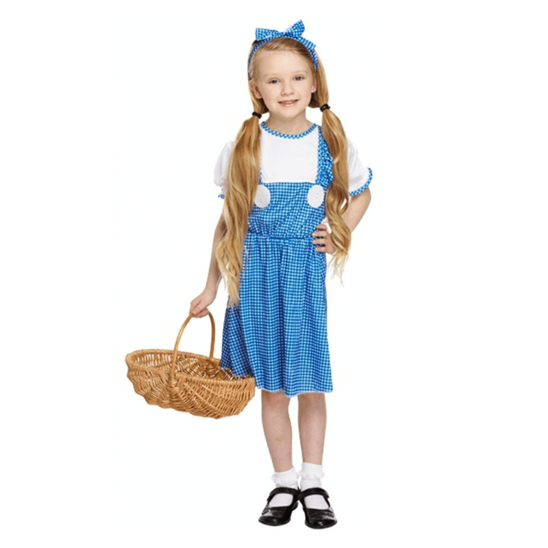 Country Girl Children's Costume - Size 7-9 Years – PoundToy™‎