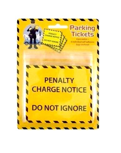 Novelty Fake Parking Tickets | Novelty Tricks – PoundToy™‎