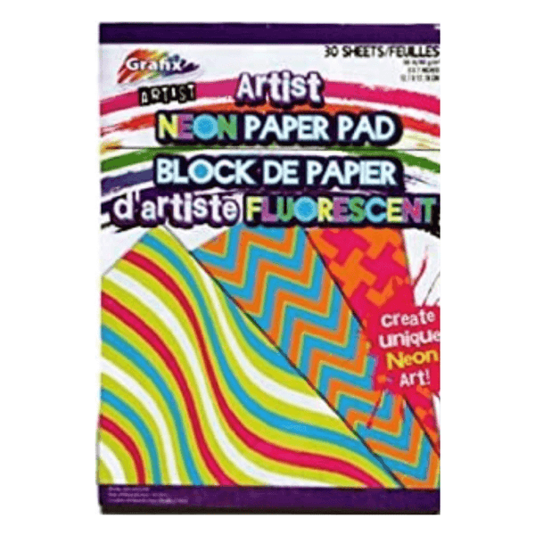 Download Artist Neon Paper Pad Pyschadelic Colours - PoundToy™‎