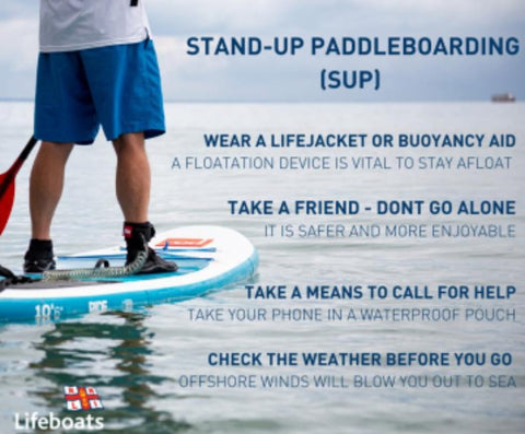 Paddleboarding Safety - Poole Harbour Watersports