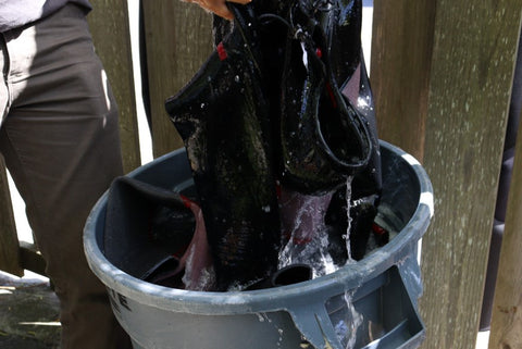 Washing Your Wetsuit - Poole Harbour Watersports