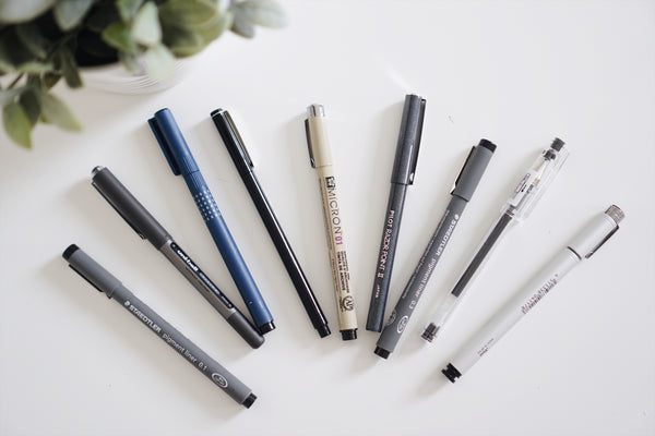 Best Pens + Adhesives for Journaling