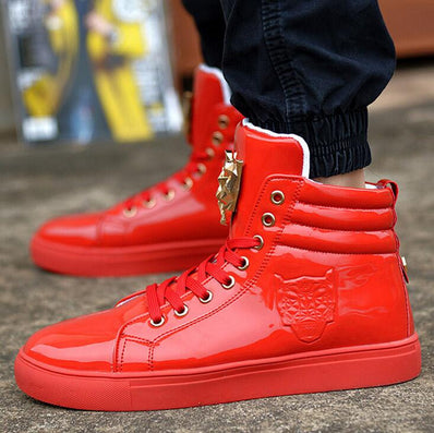 casual shoes for men red