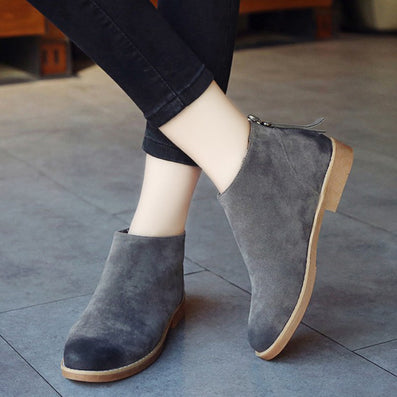 womens flat ankle boots australia