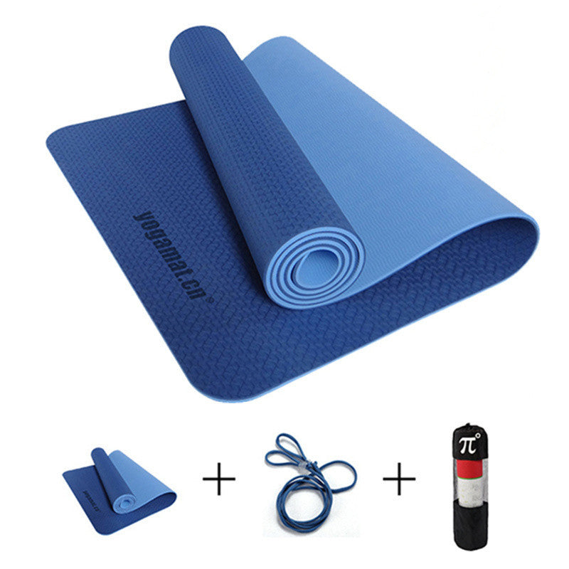 Tpe Yoga Mats Fitness Three Parts Environmental Tasteless