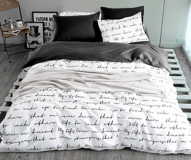 Letter Printing Duvet Cover Sets Activity Bedding Sets Super King