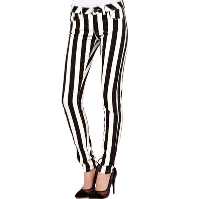 black and white striped pants australia