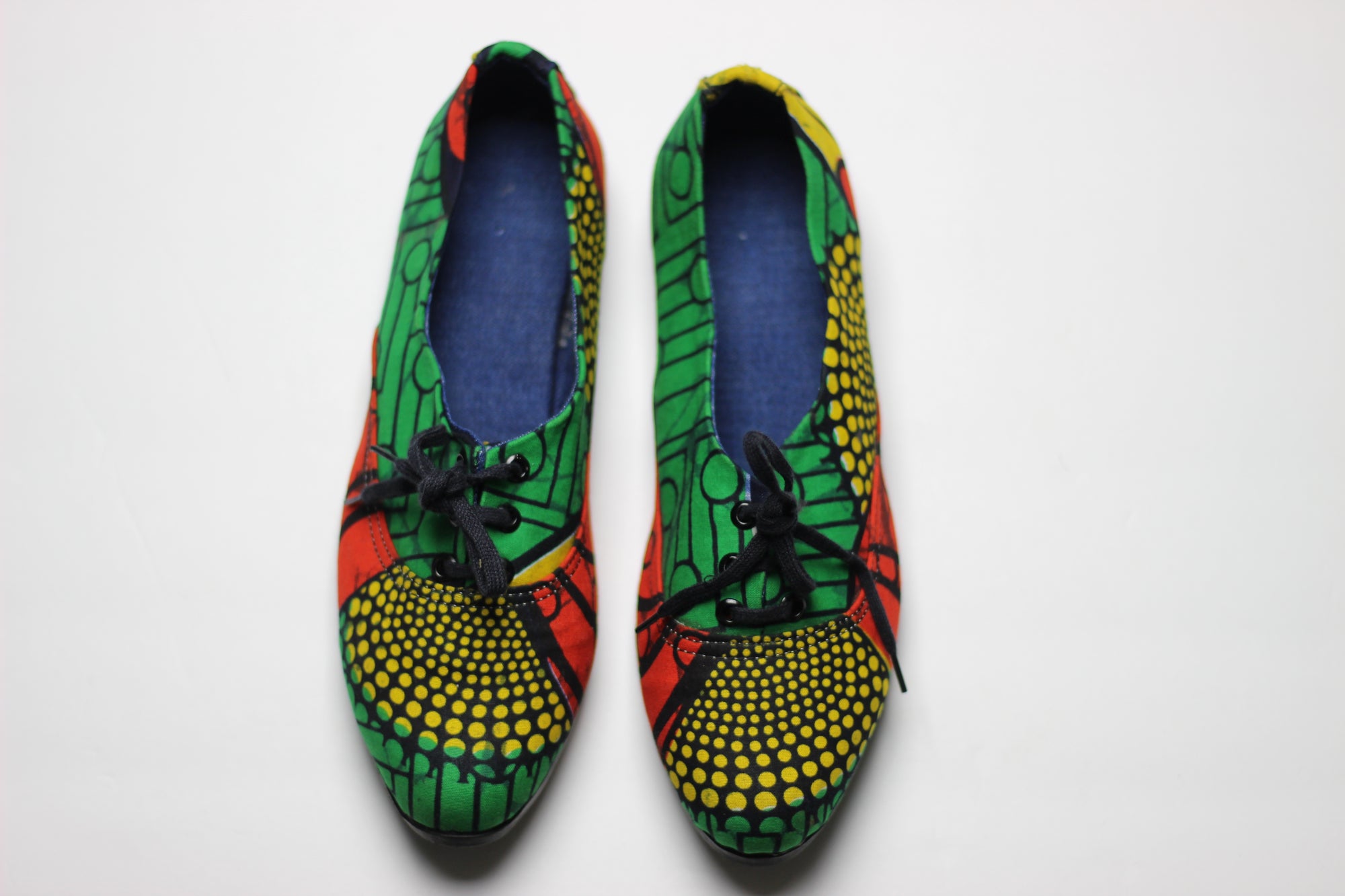 ankara shoes for ladies