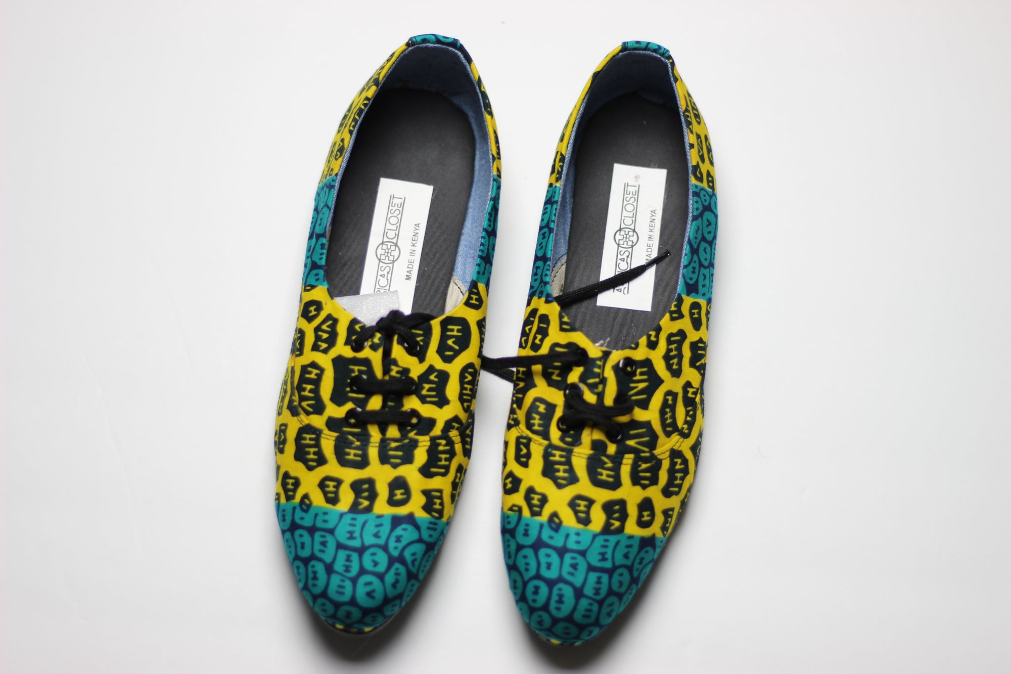 ankara shoes for ladies